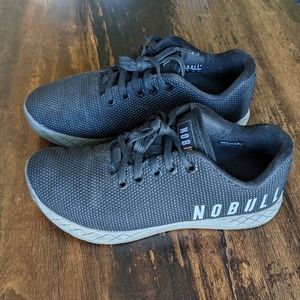 NoBull Superfabric trainers: Black Ivy